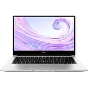 Huawei MateBook D14 (2021) Laptop - 11th Gen / Intel Core i7-1195G7 / 14inch FHD / 16GB RAM / 512GB SSD / Shared / Windows 11 Home / English & Arabic Keyboard / Silver / Middle East Version - [NobelE-WFE9AL]