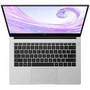 Huawei MateBook D14 (2021) Laptop - 11th Gen / Intel Core i7-1195G7 / 14inch FHD / 16GB RAM / 512GB SSD / Shared / Windows 11 Home / English & Arabic Keyboard / Silver / Middle East Version - [NobelE-WFE9AL]
