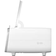 Momax Clock With Wireless Charger White