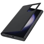 Samsung Galaxy S23 Ultra Smart View Wallet Case - Black EF-ZS918CBEGWW