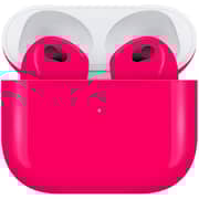 Caviar Customized Apple Airpods (3rd Generation) Automotive-Grade Paint With Scratch Resistant Coating Premium Looking Color Glossy Neon Pink