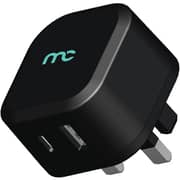 Mycandy Travel Charger With USB-C To USB-C Cable Black