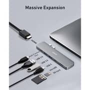 Anker USB-C Hub 7-in-2 Grey
