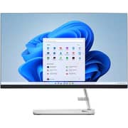 Lenovo IdeaCentre AIO 3 24IAP7 All-in-One Desktop - 12th Gen Core i5 3.3GHz 16GB 512GB 2GB Win11 23.8inch FHD White English/Arabic Keyboard Middle East Version