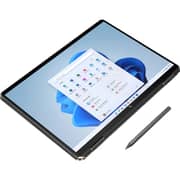 HP Spectre x360 14-EF0015NE 2-in-1 Convertible Laptop - 12th Gen Core i7 3.5GHz 16GB 1TB Win11 13.5inch FHD Black English/Arabic Keyboard Middle East Version