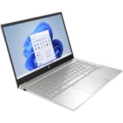لابتوب إتش بي بافيليون بمعالج i7 1255U من الجيل الـ12 وشاشة FHD مقاس 14 ومساحة 512 جيجا وذاكرة 16 جيجا وبطاقة 2 جيجا نفيديا MX550  ونظام ويندوز 11 هوم ولوحة مفاتيح عربي وإنجليزي وبلون فضي- إصدار الشرق الأوسط - [14-DV2010NE]