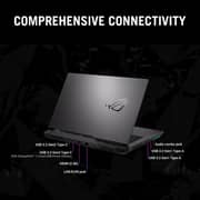 Asus ROG Strix G15 (G513) Gaming Laptop - Ryzen 7-6800H / 15.6inch FHD / 1TB SSD / 16GB RAM / 4GB NVIDIA GeForce RTX 3050 Graphics / Windows 11 Home / English & Arabic Keyboard / Grey / Middle East Version - [G513RC-HN013W]