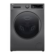 LG 8 Kg Front Load Washing Machine AI DD Allergy Care 1200 RPM Silver- F2T2TYM1S- International Version