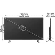 Toshiba 75C350LW 4K Smart LED Television 75inch (2023 Model)