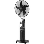 Nobel 16inch Blade Rechargable Mist Standing Fan, Wide Oscillation with 4 Stack Bright LED Black - NF888MRC