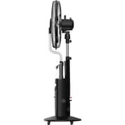 Nobel 16inch Blade Rechargable Mist Standing Fan, Wide Oscillation with 4 Stack Bright LED Black - NF888MRC
