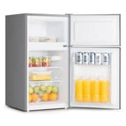 Nobel Double Door Refrigerator 85 Litres Capacity Silver Color NR120S