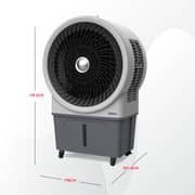 Nobel Air Cooler Honeycomb Automatic Louver Movement 60L Grey - NAC1111