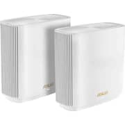 Asus ZenWiFiXT9 AX7800 Tri-Band Mesh WiFi6 System White 2 Pack