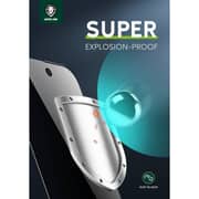 Green 9H Steve Privacy Full Glass Screen Protector iPhone 14 Pro Max Compatibility - Black