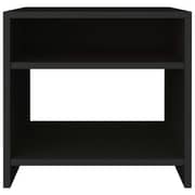 vidaXL Bedside Cabinet Black 40x30x40 cm Engineered Wood