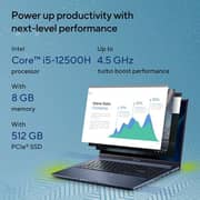 Asus Vivobook 15X OLED (X1503) X1503ZA-OLED005W Laptop - 12th Gen Core i5 3.3GHz 8GB 512GB Win11 15.6inch FHD Transparent Silver English/Arabic Keyboard Middle East Version
