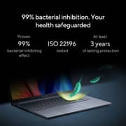 Asus Vivobook 15X OLED (X1503) X1503ZA-OLED005W Laptop - 12th Gen Core i5 3.3GHz 8GB 512GB Win11 15.6inch FHD Transparent Silver English/Arabic Keyboard Middle East Version