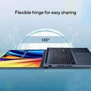 Asus Vivobook 15X OLED (X1503) X1503ZA-OLED005W Laptop - 12th Gen Core i5 3.3GHz 8GB 512GB Win11 15.6inch FHD Transparent Silver English/Arabic Keyboard Middle East Version