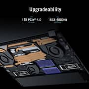 Asus ROG Flow X16 GV601RE-BLK17W Gaming Laptop - Ryzen7 3.2GHz 16GB 1TB 4GB Win11 16inch QHD+ Black NVIDIA GeForce RTX 3050 Ti English/Arabic Keyboard Middle East Version