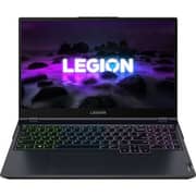 لابتوب لينوفو ليجن 5 15ACH6 82JW00Q7US بمعالج AMD رايزن 5 5600H وبشاشة FHD مقاس 15.6 بوصة وذاكرة SSD سعة 512 جيجا ورام 8 جيجا وبطاقة رسوميات إنفيديا جيفورس RTX 3050 Ti 4GB ونظام ويندوز 11 هوم ولوحة مفاتيح إنجليزية وبلون أزرق فانتوم - إصدار دولي