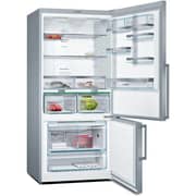 Bosch Series 6 free-standing fridge / freezer with freezer at bottom 186 x 86 cm / 631 Liters / Stainless steel (with anti-fingerprint) - KGN86CI3E8