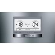 Bosch Series 6 free-standing fridge / freezer with freezer at bottom 186 x 86 cm / 631 Liters / Stainless steel (with anti-fingerprint) - KGN86CI3E8