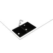 TEKA Tegranite Sink 2-in-1 Installation with Dual Bowls - Radea R10 2B 750 M