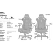 Anda Seat Kaiser 3 L Gaming Chair Brown