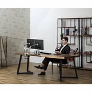 Upergo Full Motion Dual Monitor Stand Silver 17-32inch