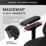 كرسي ألعاب كايسر 3 XL بلون أسود من أندا