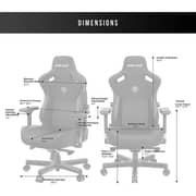 كرسي ألعاب كايسر 3 XL بلون أسود من أندا