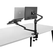 Upergo 3 In 1 Laptop Stand with Monitor Arm 17-32inch Black