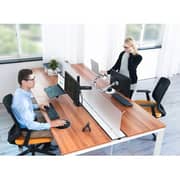 Upergo 3 In 1 Laptop Stand with Monitor Arm 17-32inch Black