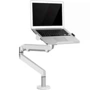 Upergo 2 In 1 Laptop Stand with Monitor Arm 17-27inch Silver