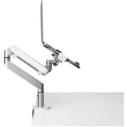 Upergo 2 In 1 Laptop Stand with Monitor Arm 17-27inch Silver