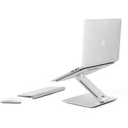 Upergo Aluminum Adjustable Laptop Stand 17inch Silver