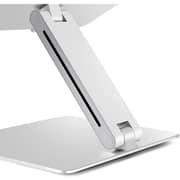 Upergo Aluminum Adjustable Laptop Stand 17inch Silver