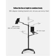 Upergo 3 In 1 Floor Laptop/Tablet Stand 17inch Black