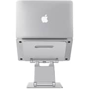 حامل لابتوب قابل للضبط مقاس 17 بوصة لون فضي من أوبرجو