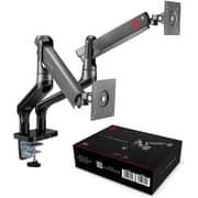 Gameon Dual Gaming Monitor Arm 17-33inch Space Grey