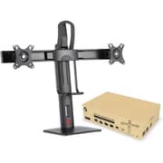 Gameon Dual Gaming Monitor Arm 17-27inch Black