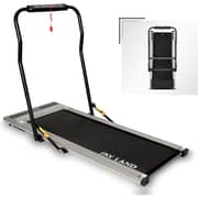2-in-1 Foldable Treadmill | Ultra-Thin Walking Pad, 2.25HP Quiet Brushless Motor, LED Display & FS App | Under-Desk Treadmill for Home & Office, Compact Running Machine – EM-1263