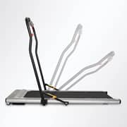 2-in-1 Foldable Treadmill | Ultra-Thin Walking Pad, 2.25HP Quiet Brushless Motor, LED Display & FS App | Under-Desk Treadmill for Home & Office, Compact Running Machine – EM-1263