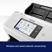 Brother ADS-4700W Professional Wireless Desktop Scanner / Duplex Scanning- White