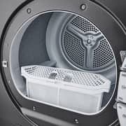 LG Heat Pump Dryer, 8kg Capacity, A++, Dark Silver color