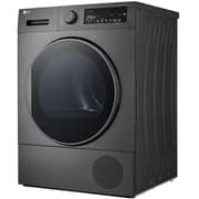 LG Heat Pump Dryer, 8kg Capacity, A++, Dark Silver color