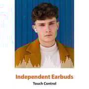 Porodo Wireless Earbuds 3 White - PB-ARPD3-WH