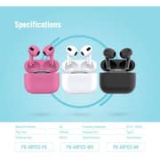 Porodo Wireless Earbuds 3 White - PB-ARPD3-WH