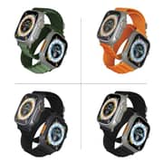 Porodo Smart Watch Ultra Titanium with 1.86 Inch Wide Screen -15 Days Standby - Black